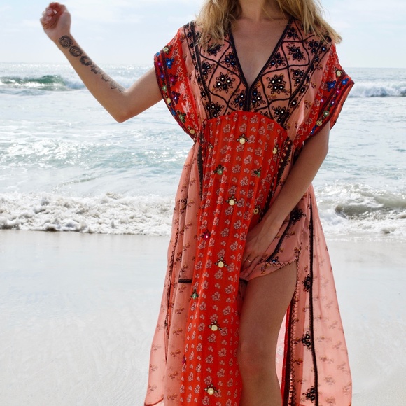 Free People Smiling Sun Maxi Dress - Picture 2 of 9